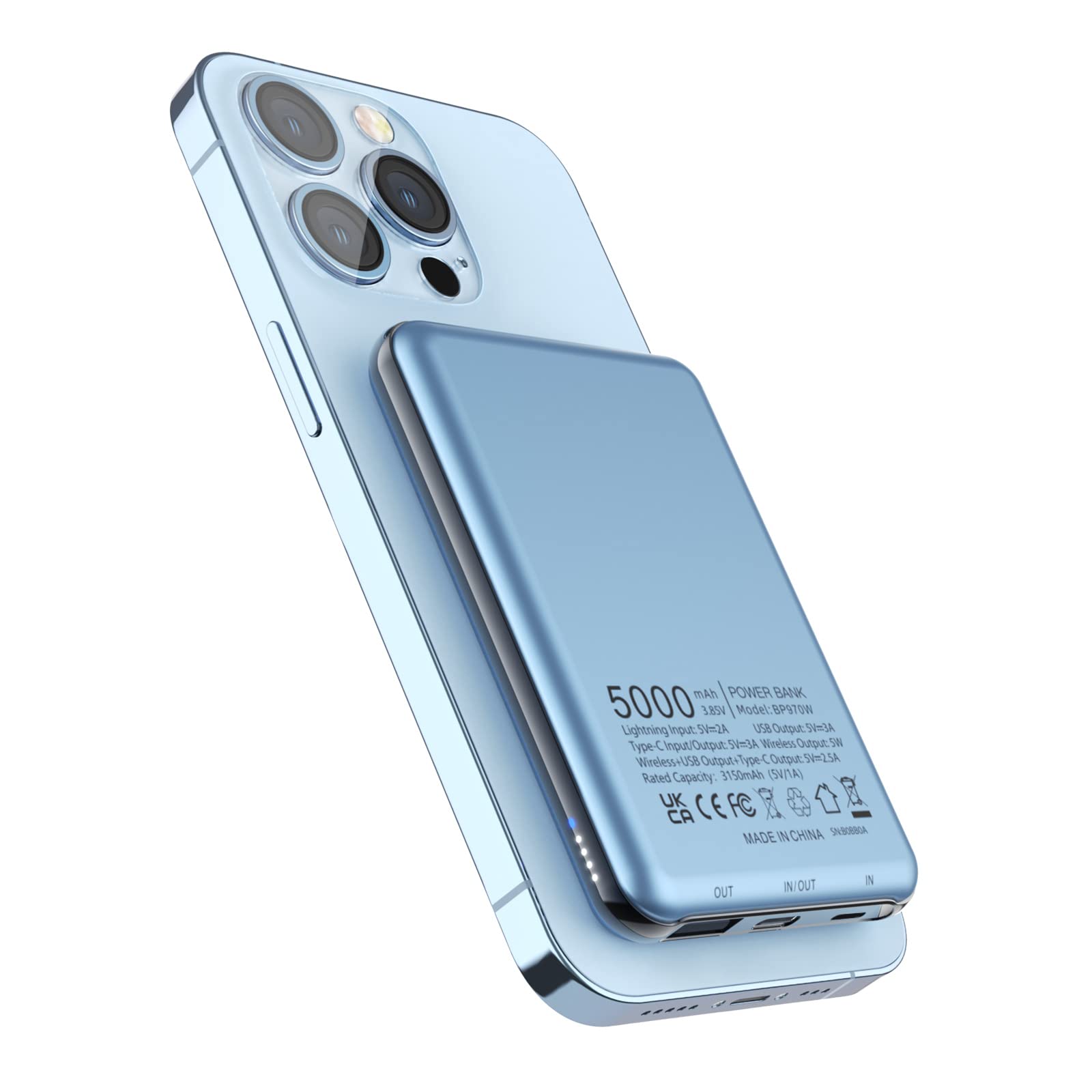 Magnetic Snap-on Power bank